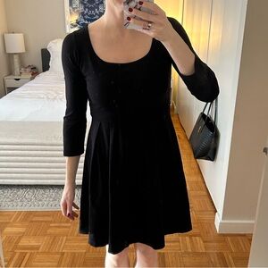 Black Susana Monaco dress